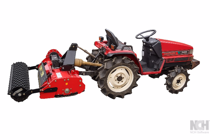 dgrent - Glebogryzarka separacyjna 110 cm z traktorem Kubota